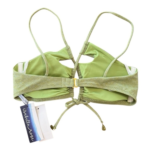 Isabella Rose Bikini Top in Sparkling Green Apple NWT - Picture 3 of 4